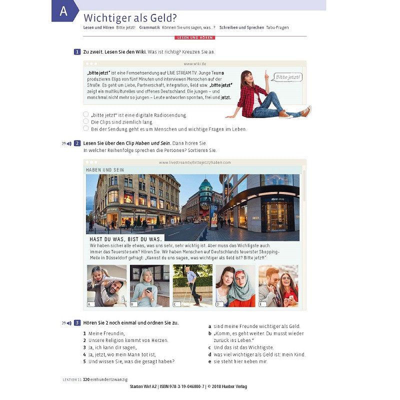 کتاب STARTEN WIR A2 اثر Rolf Brüseke انتشارات Hueber