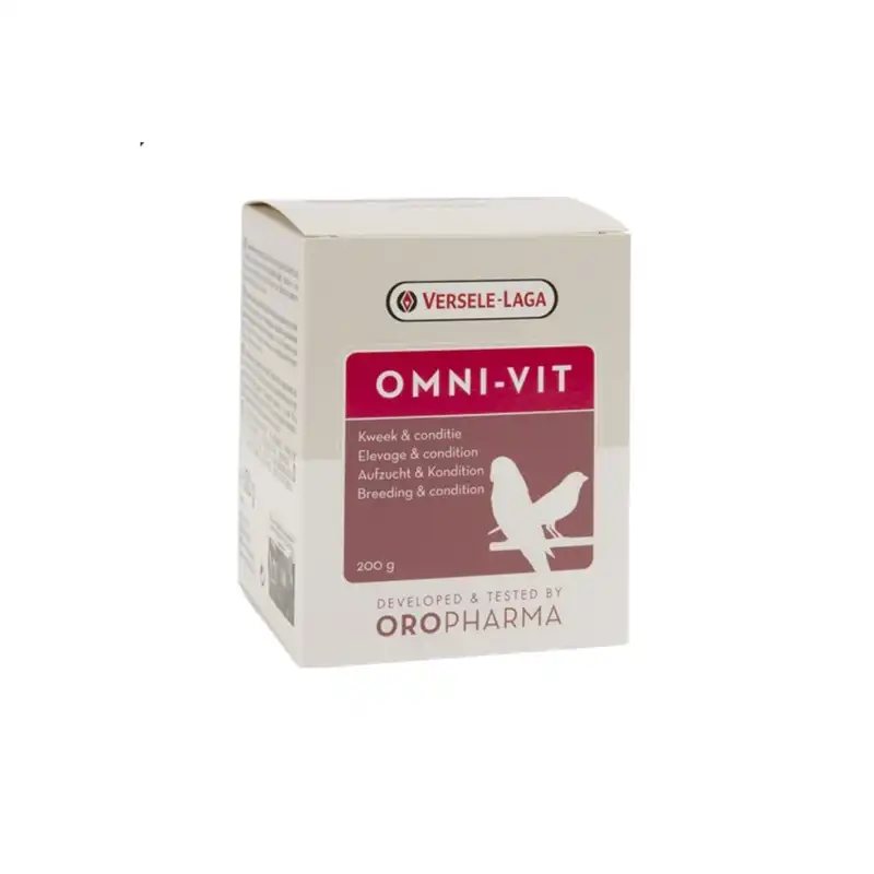پودر مکمل پرندگان ورسلاگا مدل اومنی ویت وزن 200 گرم