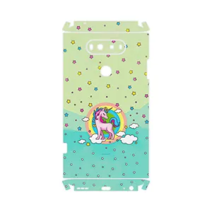 MAHOOT Rainbow unicorn adventure-FullSkin Cover Sticker for LG V20