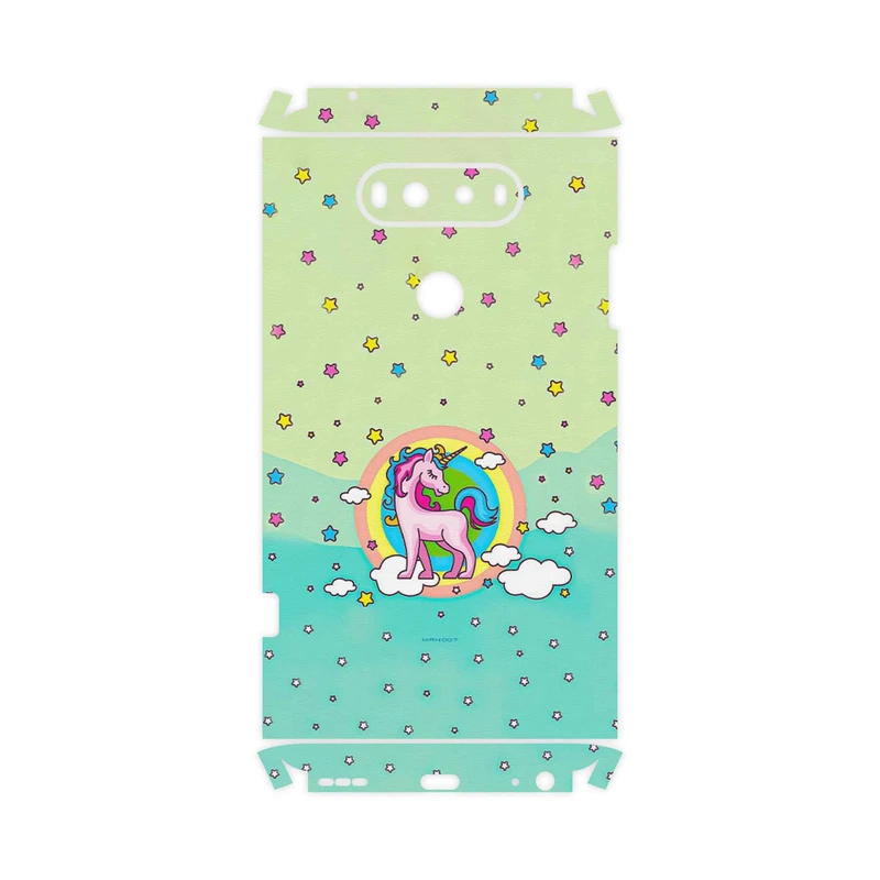 برچسب پوششی ماهوت مدل Rainbow unicorn adventure-FullSkin مناسب برای گوشی موبایل ال جی V20