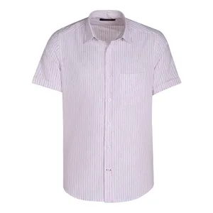 پیراهن آستین کوتاه یقه برگردان مردانه پاتن جامه مدل 04MC8113