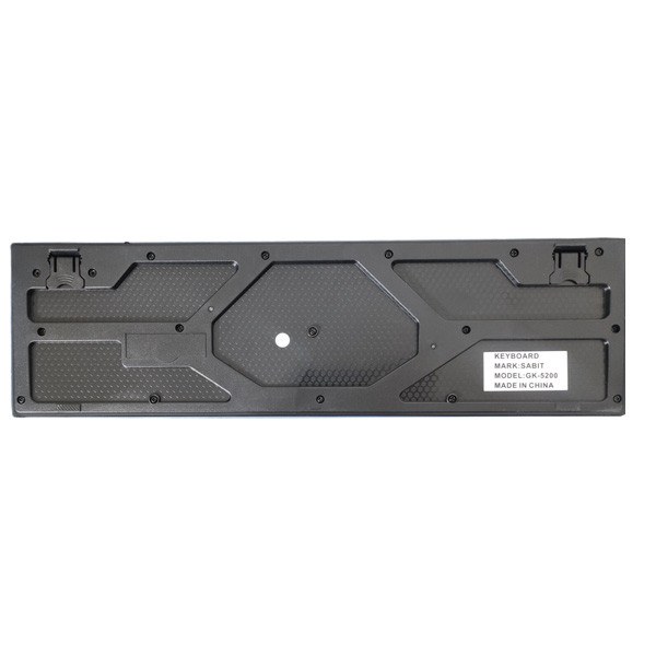 کیبورد گیمینگ سابیت مدل GK-5200، سوییچ ممبران، Full-Size، نورپردازی LED RGB