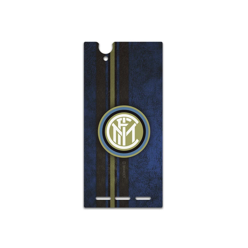 برچسب پوششی ماهوت مدل Inter-Milan-FC مناسب برای گوشی موبایل سونی Xperia T2 Ultra