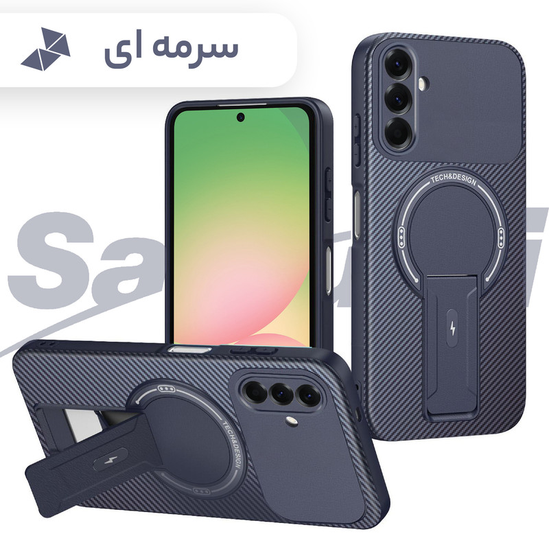 کاور سامورایی مدل Carbon Stand مناسب برای گوشی موبایل سامسونگ Galaxy A37 5G