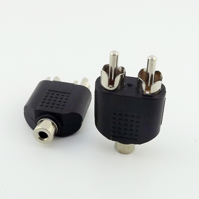 مبدل جک 3.5 میلی متری به 2 RCA مدل 349