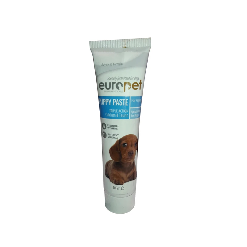 خمیر مولتی ویتامین و مواد معدنی توله سگ یوروپت مدل PUPPY PASTE وزن 100 گرم
