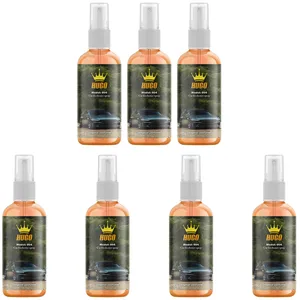 اسپری خوشبوکننده خودرو هوگو مدل 004 با رایحه Perfume حجم 50 میلی لیتر بسته 7 عددی