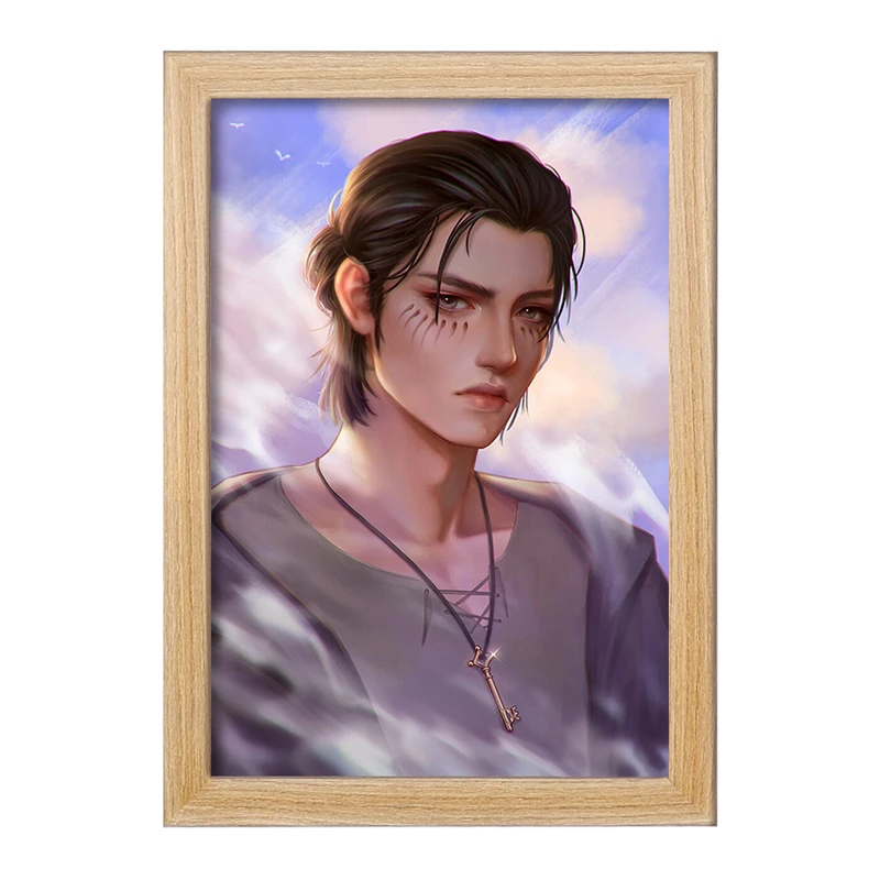 تابلو خندالو مدل ارن یگر انیمه اتک آن تایتان Attack on Titan  کد 11020