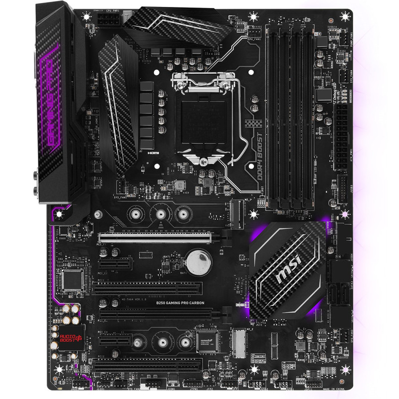 مادربرد ام اس آی مدل B250 GAMING PRO CARBON