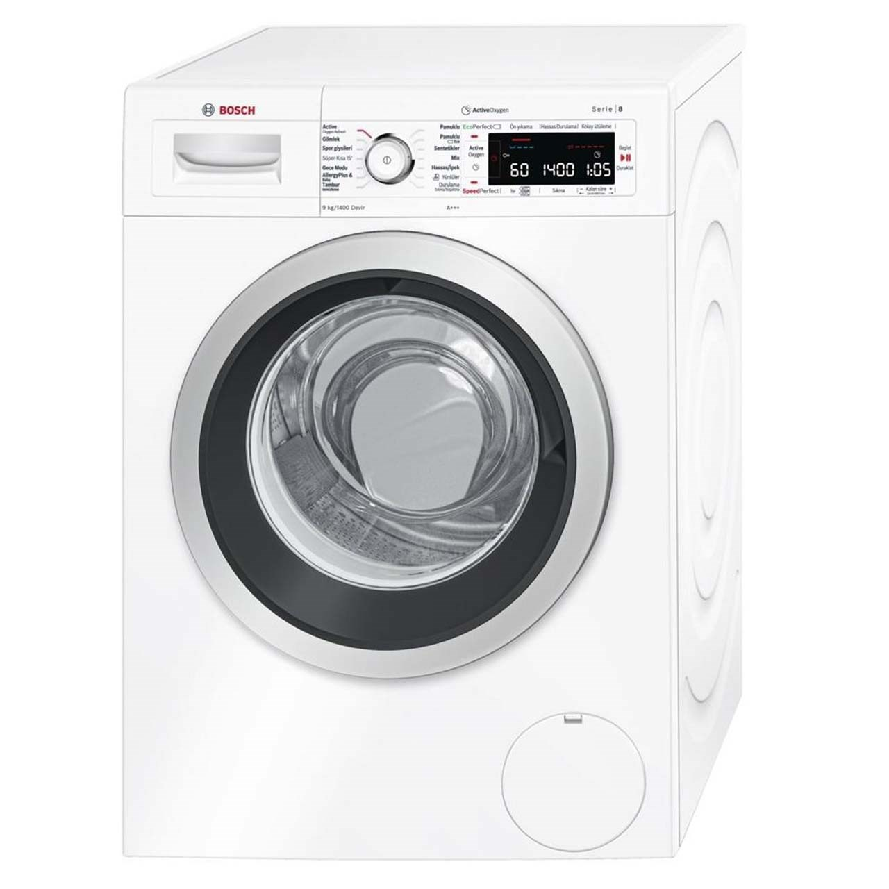 ماشین لباسشویی بوش مدل WAW28760IR با ظرفیت 9 کیلوگرم