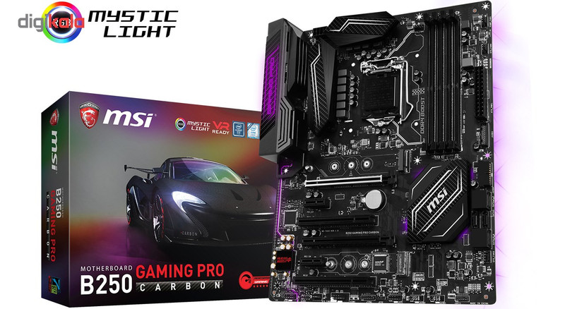 مادربرد ام اس آی مدل B250 GAMING PRO CARBON