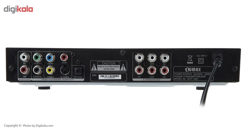 عکس شماره 5 : پخش کننده dvd لومکس مدل dht-1021