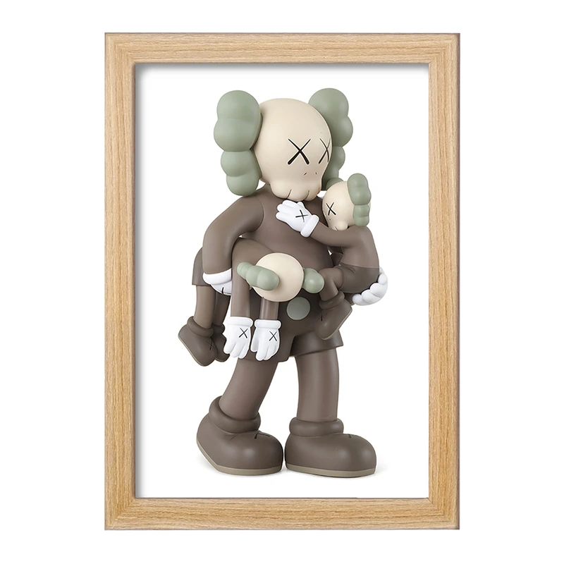 تابلو خندالو مدل عروسک کاز کد F3992