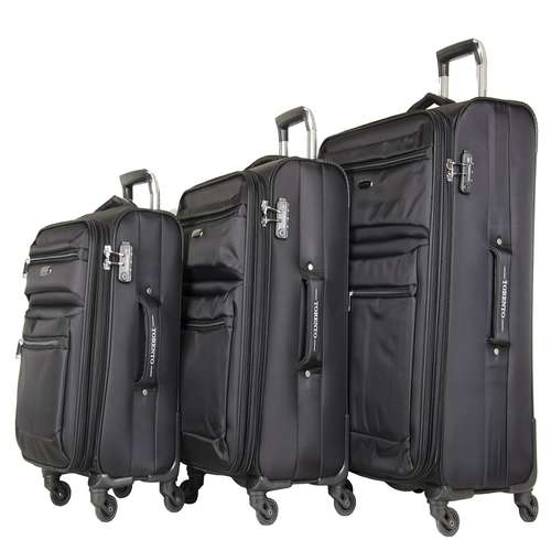 مجموعه سه عددی چمدان مسافرتی تورنتو مدل A-177B