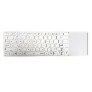 کیبورد بی سیم و مجهز به تاچ پد بیاند مدل FCR-6800 با حروف فارسی