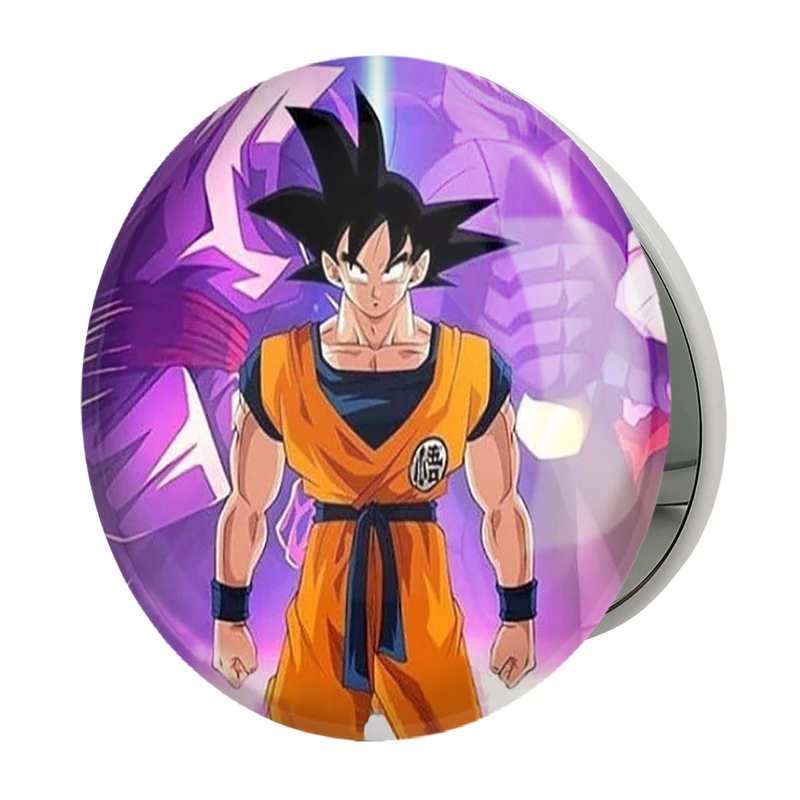 آینه جیبی خندالو طرح انیمه دراگون بال Dragon Ball مدل تاشو کد 4946 