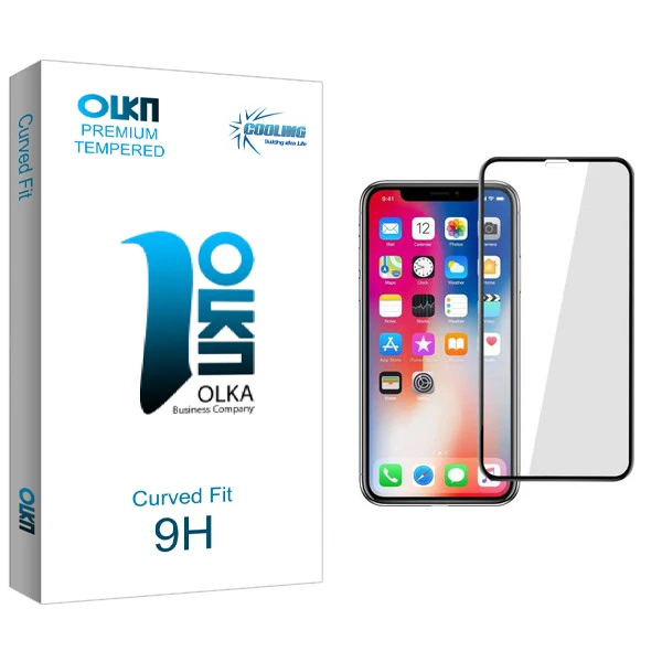 محافظ صفحه نمایش کولینگ مدل Olka glass مناسب برای گوشی موبایل اپل آیفون X