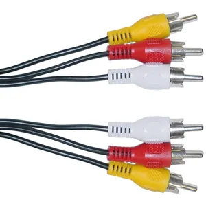 D-net  3xRCA To 3xRCA Plugs Cable 1.5m