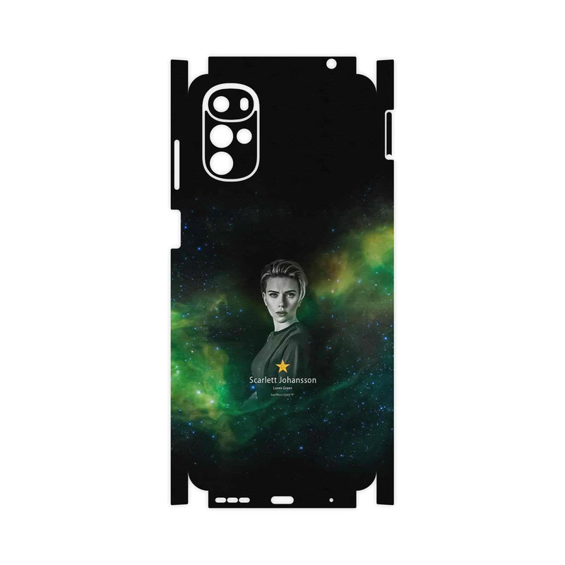 برچسب پوششی ماهوت مدل Scarlett Johansson-FullSkin مناسب برای گوشی موبایل موتورولا Moto G22