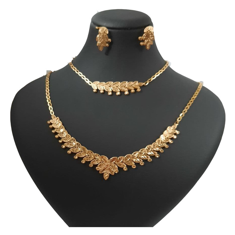  نیم ست طلا 18 عیار زنانه گالری یارطلا کد SR30-G 