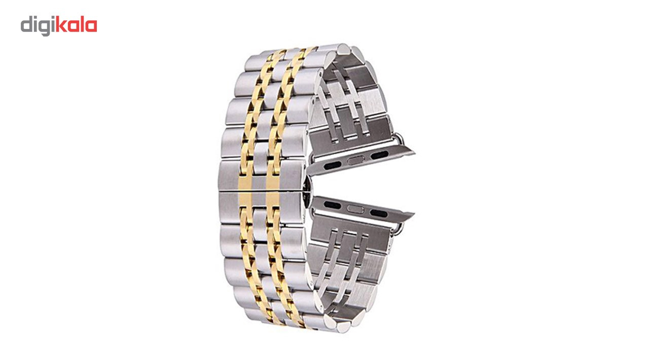بند فلزی سومگ مدل ROLEX مناسب برای اپل واچ 42 میلی متری