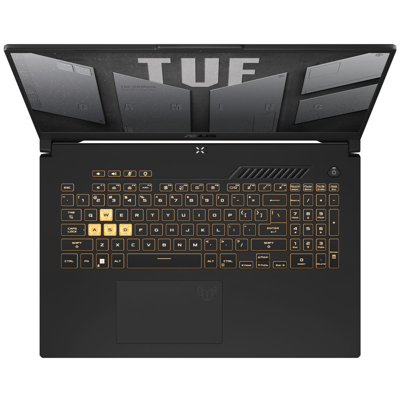 لپ تاپ 17.3 اینچی ایسوس مدل TUF Gaming F17 TUF767ZC4-HX002-i5 12500H-16GB DDR4 3200MHz-512GB SSD-RTX3050 4GB-FHD 144Hz