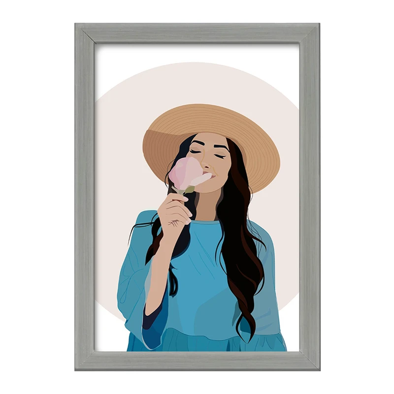 تابلو خندالو طرح مینیمال دخترانه کد 28705