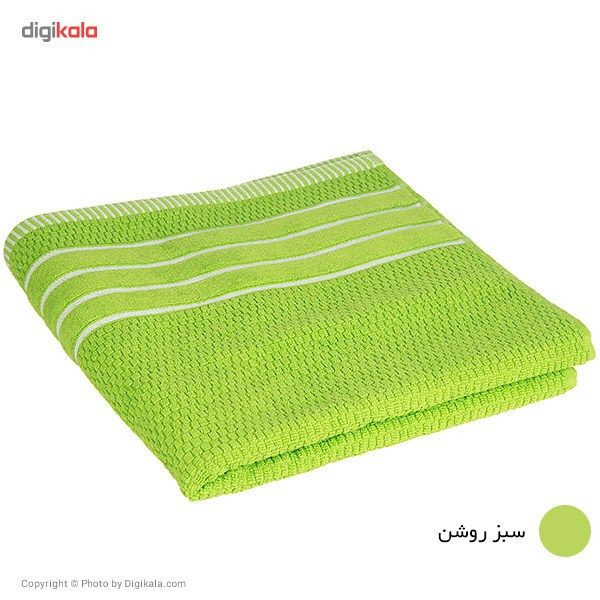 حوله استخری برق لامع مدل Abadan - سایز 65 × 130 سانتی متر حوله استخری برق لامع مدل Abadan - سایز 65 × 130 سانتی متر