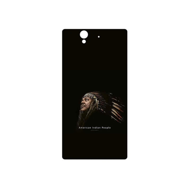 برچسب پوششی ماهوت مدل Portrait of an Indian Man مناسب برای گوشی موبایل سونی Xperia Z