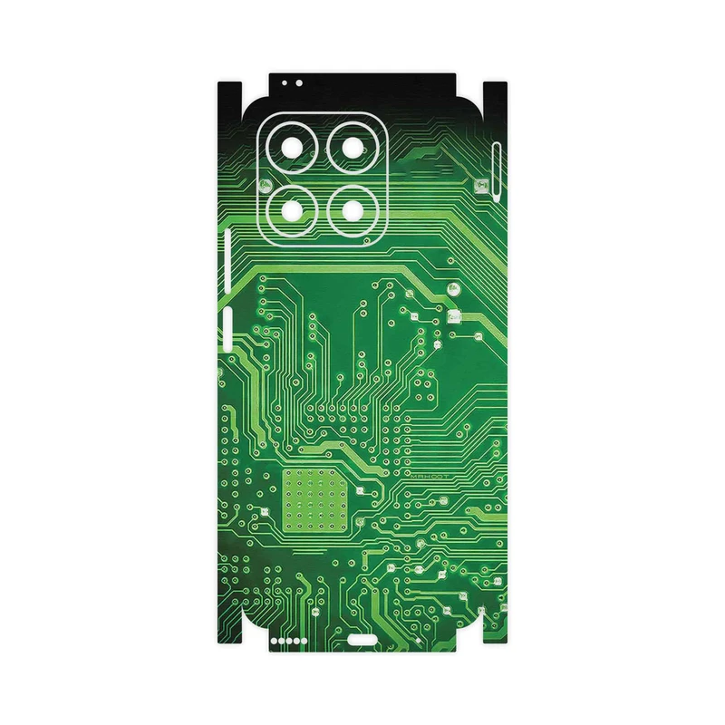 برچسب پوششی ماهوت مدل Green_Printed_Circuit_Board-FullSkin مناسب برای گوشی موبایل آنر X8a
