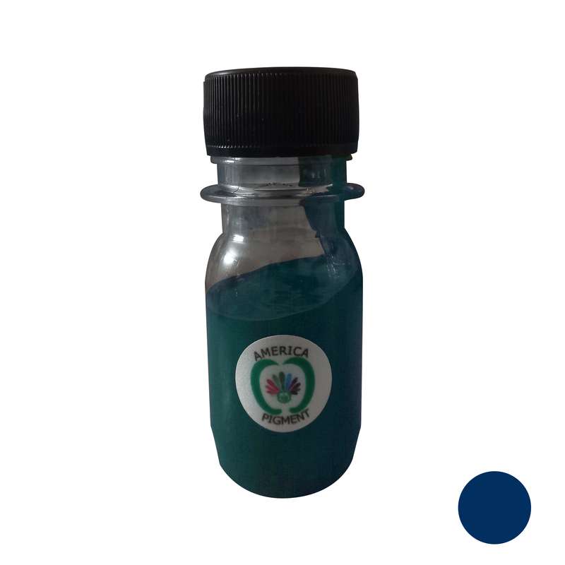رنگ تتو آمریکاپیگمنت مدل MICRO 25 حجم 25 میلی لیتر رنگ آبی کلاسیک