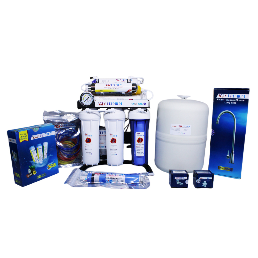 دستگاه تصفیه کننده آب آکواپرمیوم مدل A8OU8-BK-TP