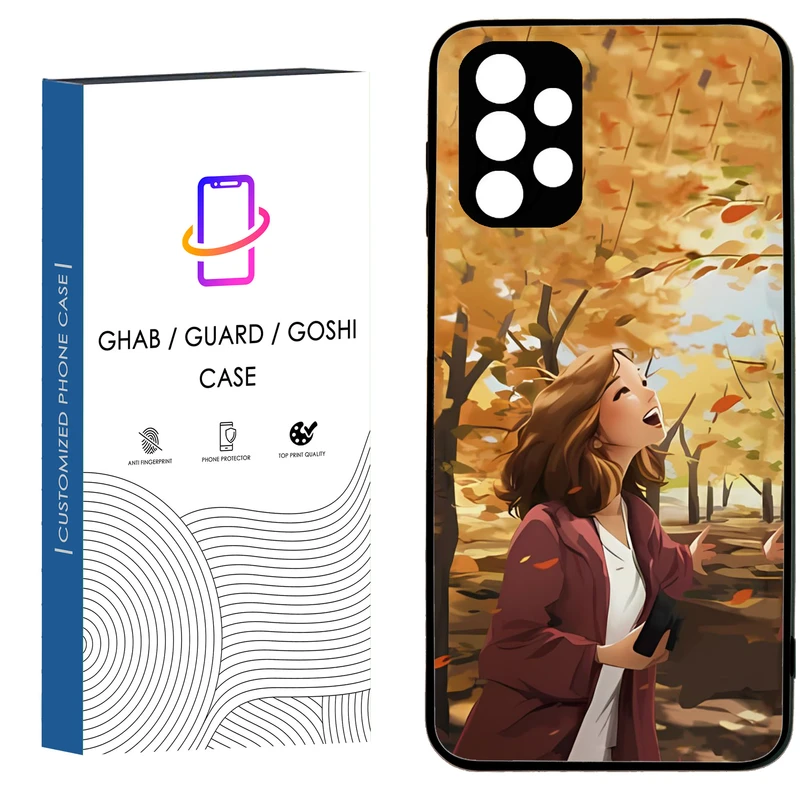 کاور قاب گارد گوشی طرح دخترانه کد 32 - TPU مناسب برای گوشی موبایل سامسونگGalaxy  A32 4G