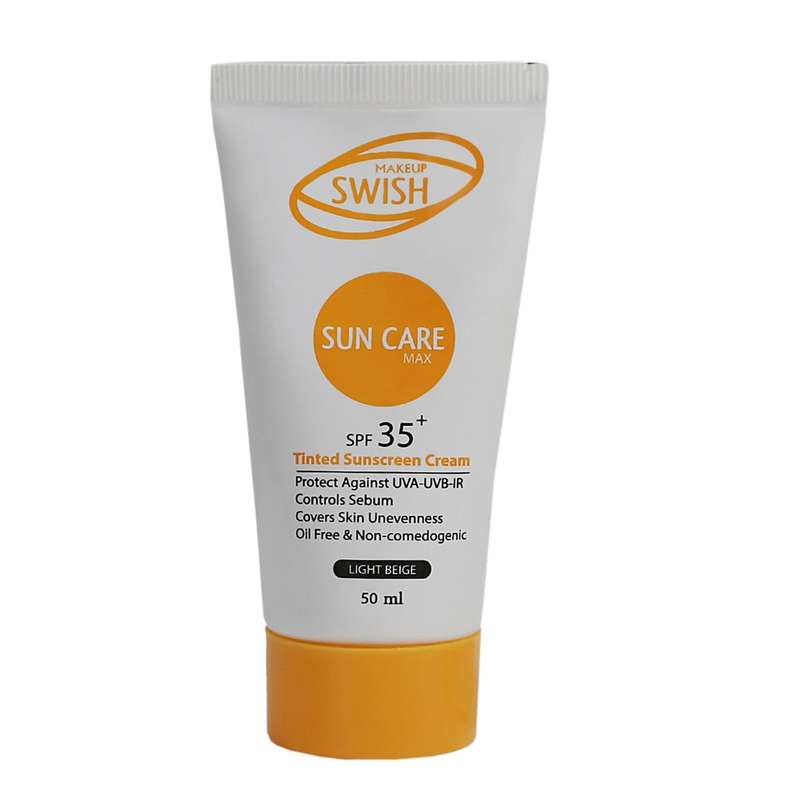 کرم ضد آفتاب رنگی سوئیش میکاپ مدل بژ روشن SPF 35 حجم 50 میلی لیتر