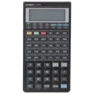 ماشین حساب کاسیو مدل  Fx-4500PA  به همراه راهنمای فارسی