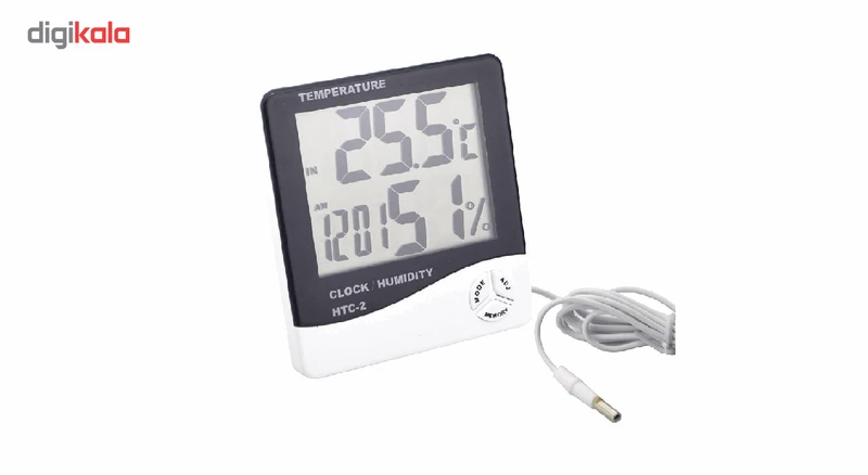 عکس شماره 4 : رطوبت سنج و دماسنج دیجیتال htc-2