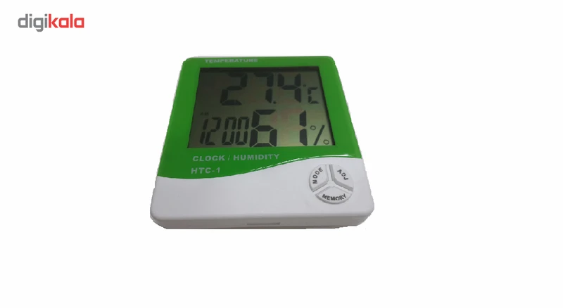 عکس شماره 3 : رطوبت سنج و دماسنج دیجیتال htc-2