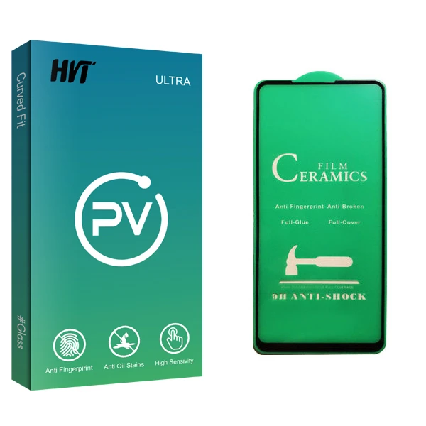 محافظ صفحه نمایش سرامیکی اچ وی تی مدل PV glass مناسب برای گوشی موبایل سامسونگ Galaxy A21s