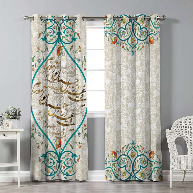 پرده نیروانا مدل pl2794 سایز 280 × 140 سانتی متر