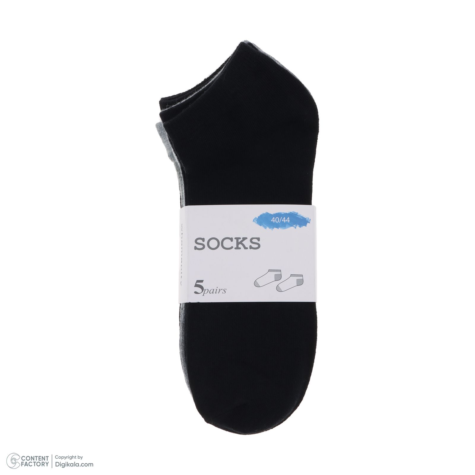 جوراب مردانه هومنیتی مدل WYMSOCHS001-MLT مجموعه 5 عددی - - 7