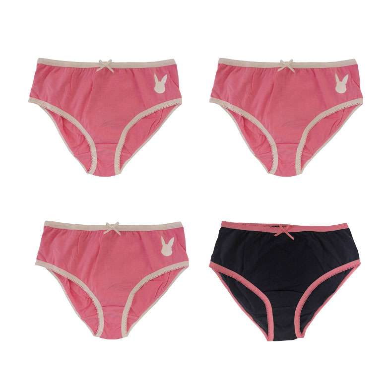 شورت دخترانه لوپیلو مدل IAN301507 مجموعه 4 عددی