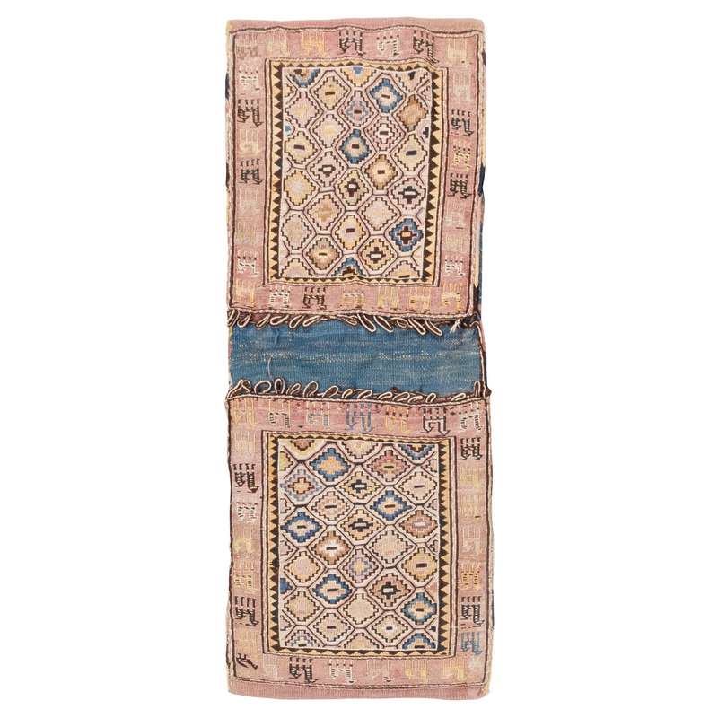 خورجین قدیمی دستباف نیم متری سی پرشیا کد 187418