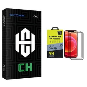 Ricomm CH glass Screen Protector For Apple iPhone 12 Pro Max Pack Of 3