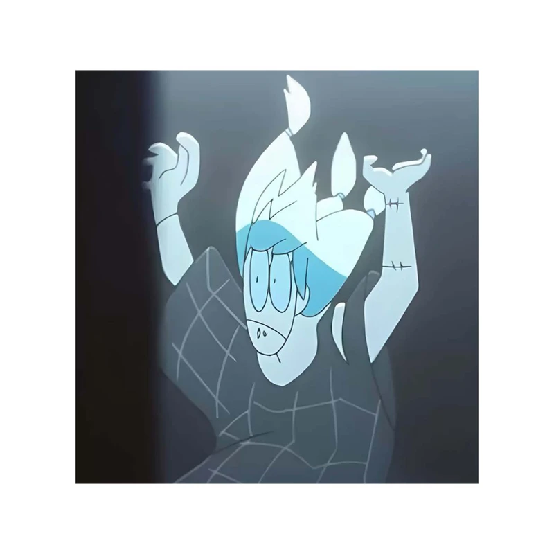 استیکر لپ تاپ و موبایل مدل انیمه طرح جوجوتسو کایسن ماهیتو Jujutsu Kaisen Mahito کد 4492