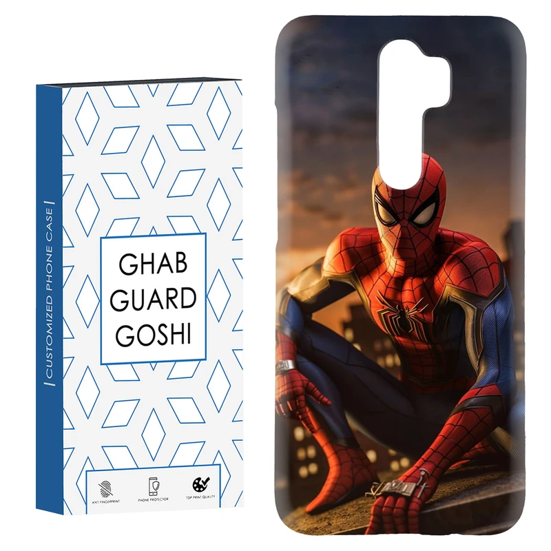 کاور قاب گارد گوشی طرح مرد عنکبوتی کد Dimo-284 مناسب برای گوشی موبایل شیائومی Redmi 9 / Redmi 9 Prime