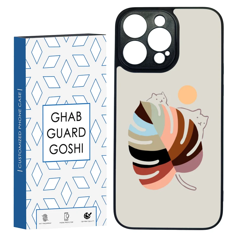 کاور قاب گارد گوشی طرح گربه کد TPU-014 مناسب برای گوشی موبایل اپل Iphone 14 PRO MAX