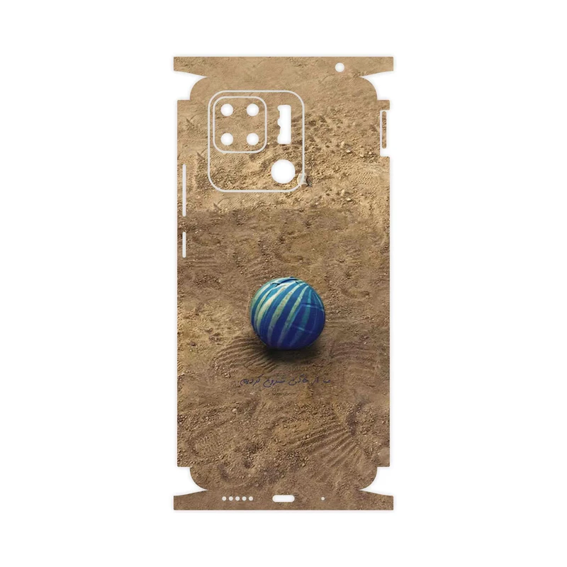 برچسب پوششی ماهوت مدل Ball Nostalgia-FullSkin مناسب برای گوشی موبایل شیائومی Redmi 10C