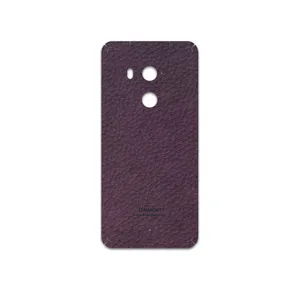MAHOOT Purple-Leather Cover Sticker for HTC U11 Plus