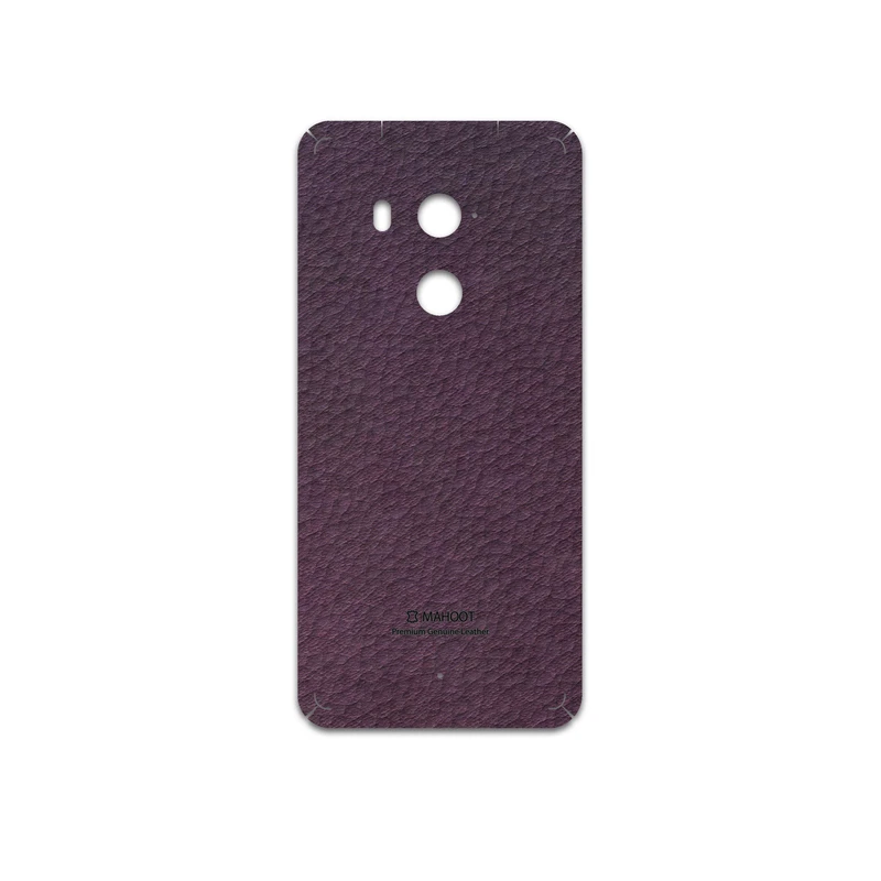 برچسب پوششی ماهوت مدل Purple-Leather مناسب برای گوشی موبایل اچ تی سی U11 Plus