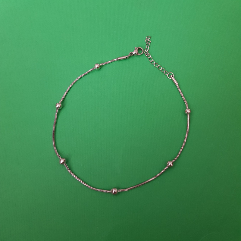 پابند زنانه مدل گوی دایره